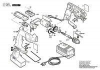 Bosch 0 601 938 070 Gbm 7,2 V-2 Dummy 7.2 V / Eu Spare Parts